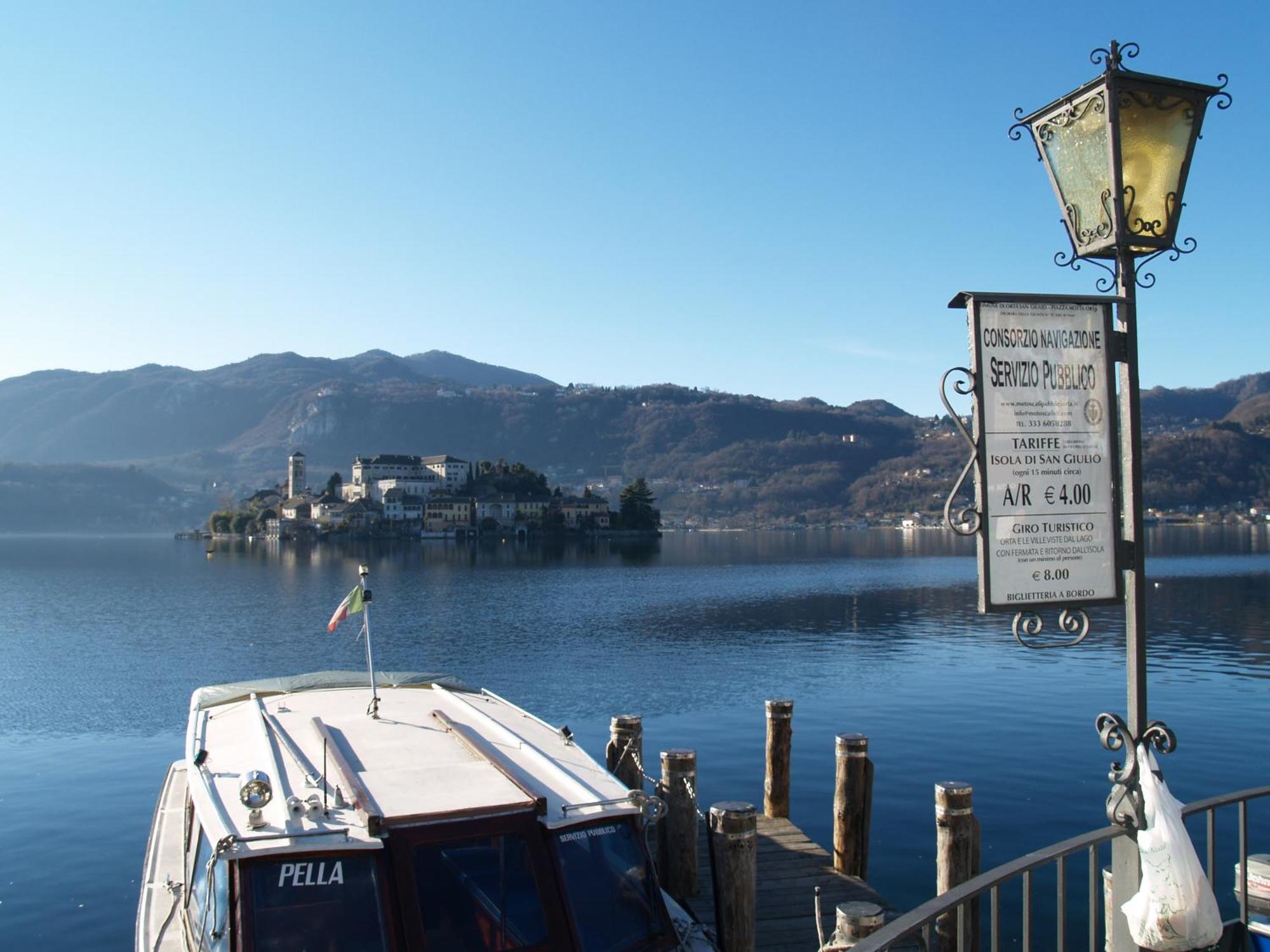 -Ortaflats- Appartamento Belvedere Orta San Giulio Dış mekan fotoğraf
