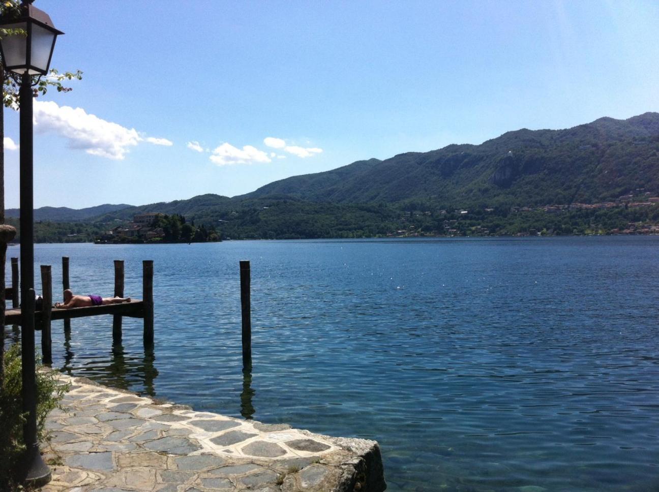 -Ortaflats- Appartamento Belvedere Orta San Giulio Dış mekan fotoğraf