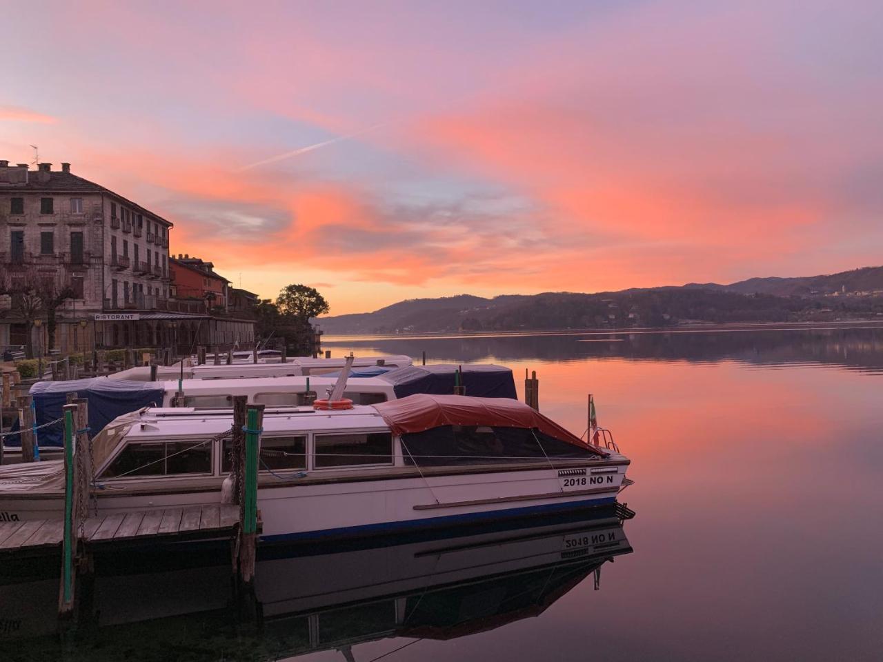 -Ortaflats- Appartamento Belvedere Orta San Giulio Dış mekan fotoğraf